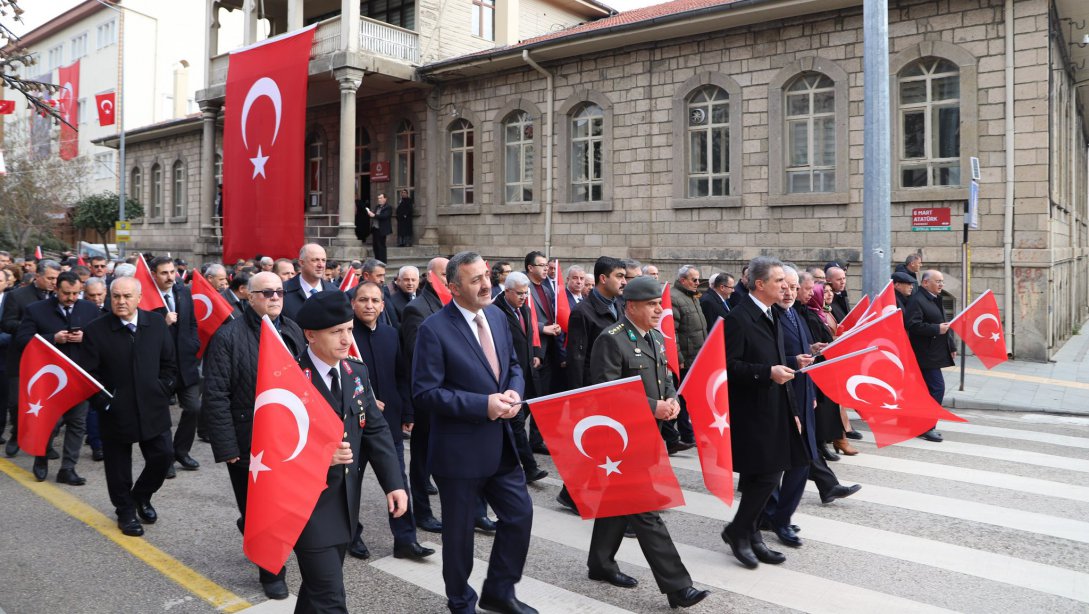 Atatürk'ün Isparta'yı Teşrifinin 93. Yıldönümü Töreni