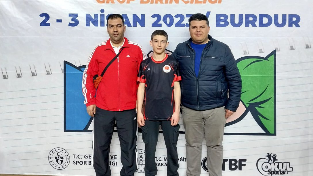 Öğrencimiz Okul Sporları Bilek Güreşi Akdeniz Bölge Şampiyonu