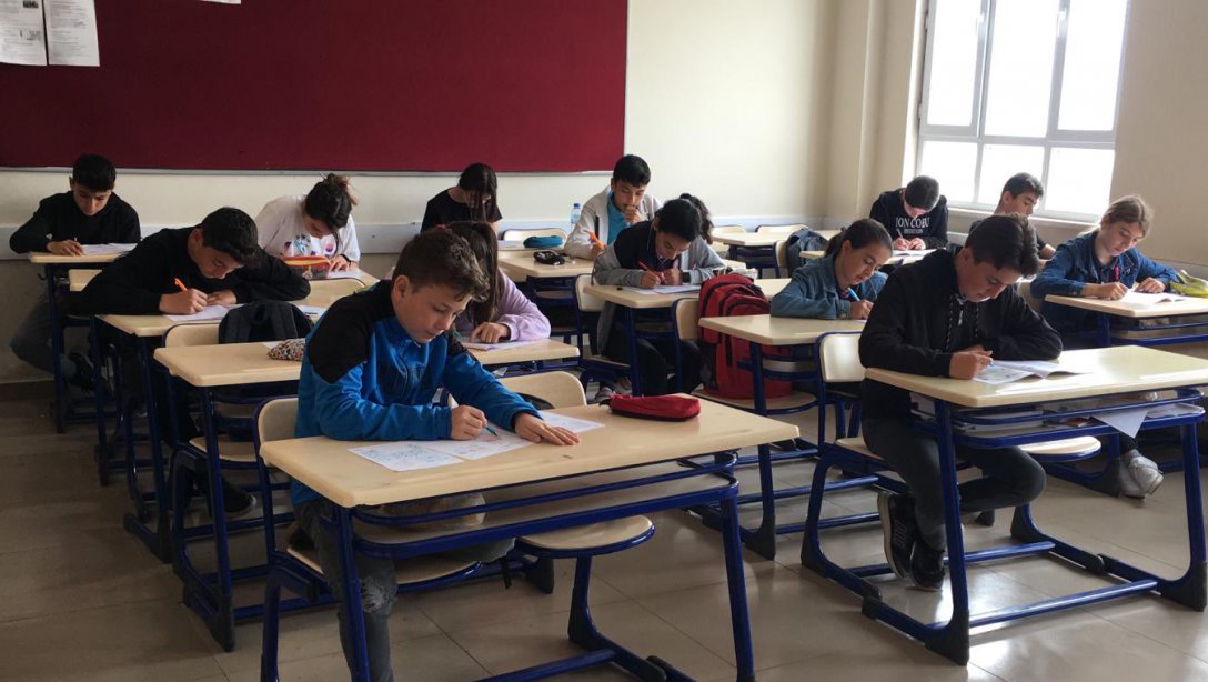 7. Sınıf KDS ve 11. Sınıf TYT Hazırlık Sınavı Yapıldı