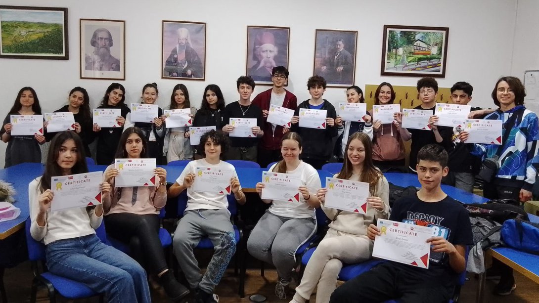 Öğrencilerimiz Sırbistan'da Okul Eğitimi Akreditasyonunda