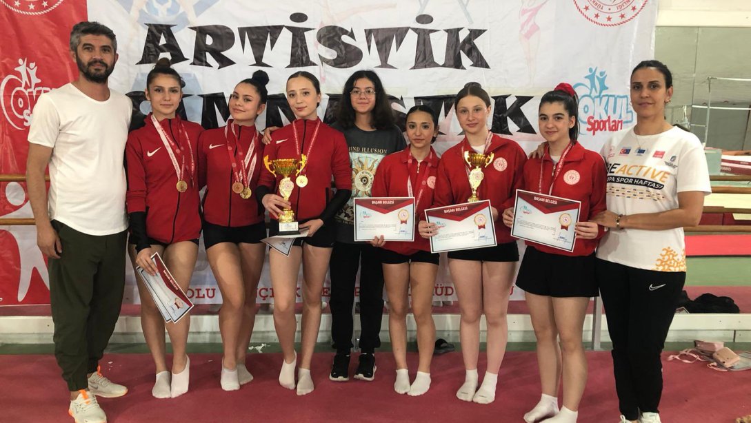Öğrencilerimizden Artistik Jimnastik Türkiye Finalleri Derecesi